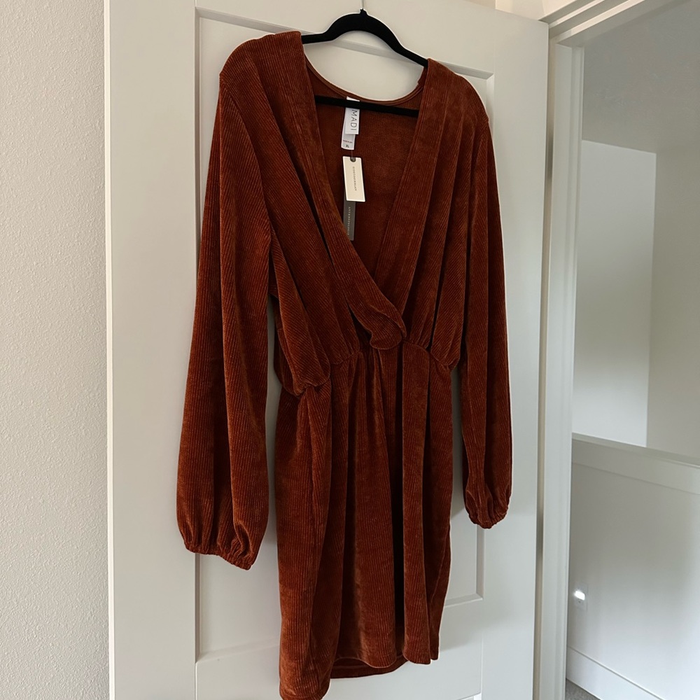 Long sleeve Anthropologie dress (size XL)